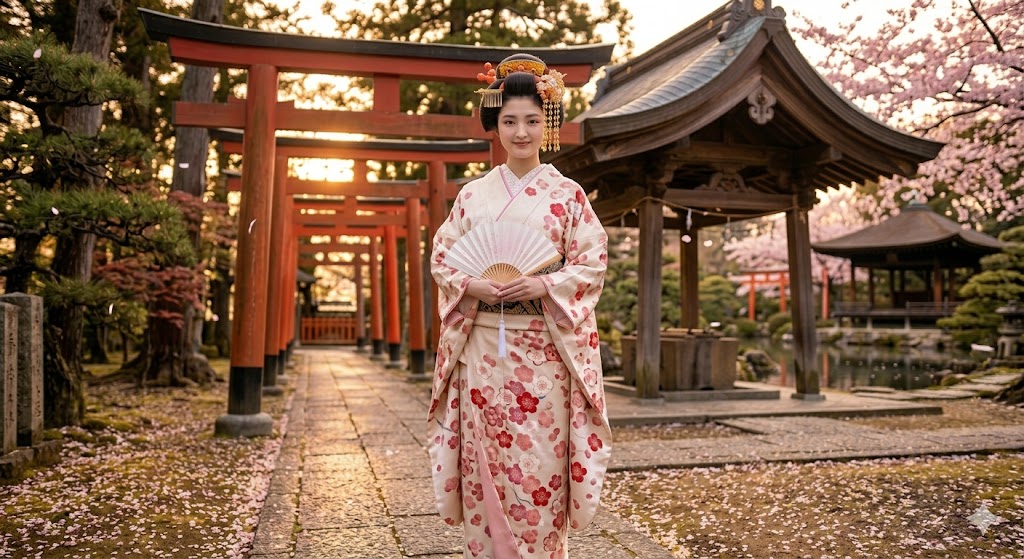 Kimono pattern plum blossom ume meaning