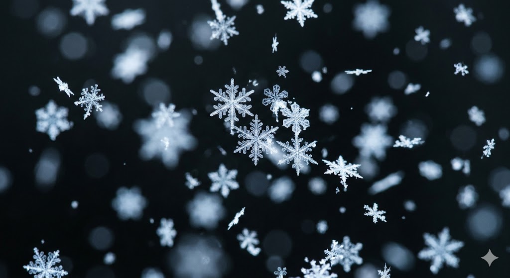 snowflakes winter japan yuki aesthetic